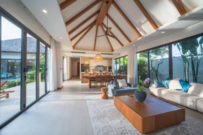 BangTao Luxury 5 Bedroom 1200sqm Modern Bali Style Holiday Villa Quiet and Private Large Private Pool Large Garden – 사진 4