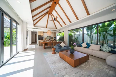 BangTao Luxury 5 Bedroom 1200sqm Modern Bali Style Holiday Villa Quiet and Private Large Private Pool Large Garden – 사진 9